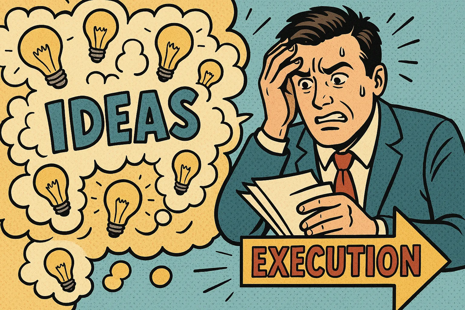 Cover image for From idea overload to execution: The entrepreneur's dilemma