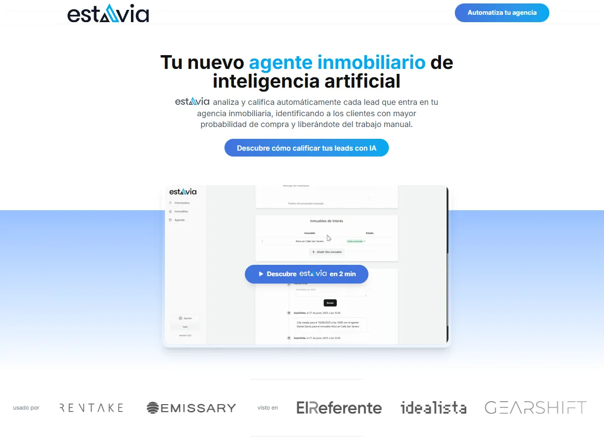 Estavia Website Design