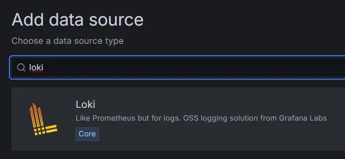 Loki data source
