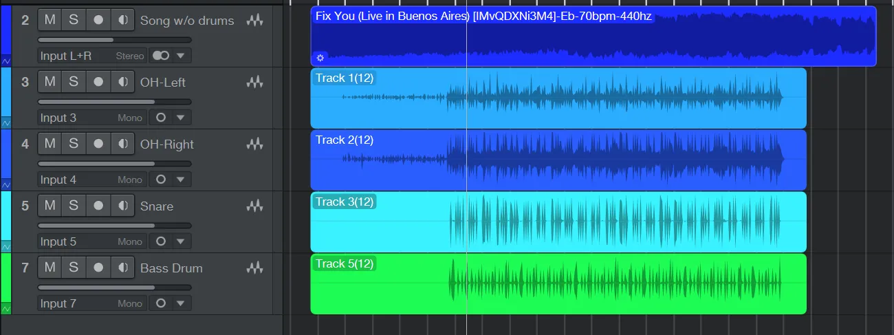 Song without drums